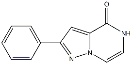 2-PHENYLPYRAZOLO[1,5-A]PYRAZIN-4(5H)-ONE Structure