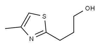 3-(4-METHYL-1,3-THIAZOL-2-YL)PROPAN-1-OL Struktur