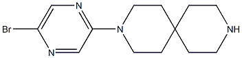 3-(5-BROMOPYRAZIN-2-YL)-3,9-DIAZASPIRO [5.5]UNDECANE Structure