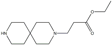 ETHYL 3-(3,9-DIAZASPIRO[5.5]UNDECANE-3-YL)PROPANOATE Structure