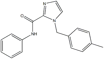 1-(4-methylbenzyl)-N-phenyl-1H-imidazole-2-carboxamide Structure