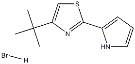 4-(tert-butyl)-2-(1H-pyrrol-2-yl)-1,3-thiazole hydrobromide Structure