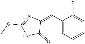 4-(2-chlorobenzylidene)-2-(methylthio)-4,5-dihydro-1H-imidazol-5-one