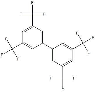 3,3',5,5'-tetrakis(trifluoromethyl)-1,1'-biphenyl 结构式