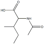 2-(acetylamino)-3-methylpentanoic acid