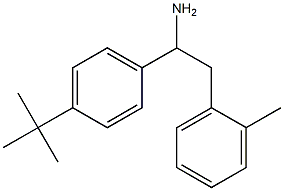1-(4-tert-butylphenyl)-2-(2-methylphenyl)ethan-1-amine Structure