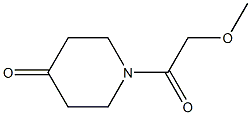 1-(methoxyacetyl)piperidin-4-one Structure