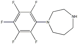 1-(pentafluorophenyl)-1,4-diazepane Struktur