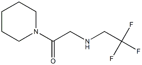  1-(piperidin-1-yl)-2-[(2,2,2-trifluoroethyl)amino]ethan-1-one