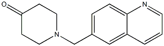 1-(quinolin-6-ylmethyl)piperidin-4-one