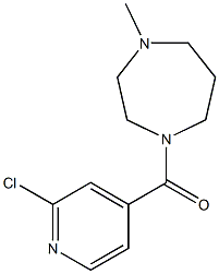 1-[(2-chloropyridin-4-yl)carbonyl]-4-methyl-1,4-diazepane