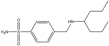 4-[(heptan-4-ylamino)methyl]benzene-1-sulfonamide