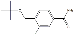 4-[(tert-butoxy)methyl]-3-fluorobenzene-1-carbothioamide