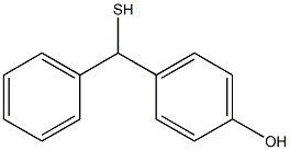 4-[phenyl(sulfanyl)methyl]phenol Struktur