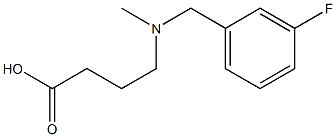 4-{[(3-fluorophenyl)methyl](methyl)amino}butanoic acid