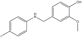 4-{[(4-iodophenyl)amino]methyl}-2-methoxyphenol|