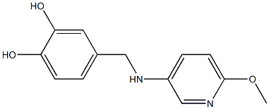 4-{[(6-methoxypyridin-3-yl)amino]methyl}benzene-1,2-diol