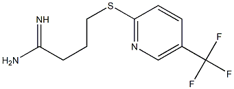 4-{[5-(trifluoromethyl)pyridin-2-yl]sulfanyl}butanimidamide