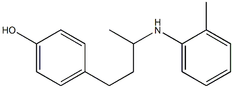  4-{3-[(2-methylphenyl)amino]butyl}phenol