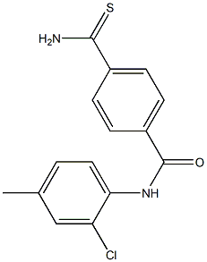 4-carbamothioyl-N-(2-chloro-4-methylphenyl)benzamide