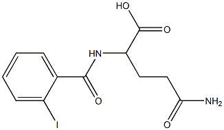 4-carbamoyl-2-[(2-iodophenyl)formamido]butanoic acid|
