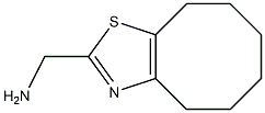 4H,5H,6H,7H,8H,9H-cycloocta[d][1,3]thiazol-2-ylmethanamine 结构式