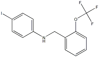 4-iodo-N-{[2-(trifluoromethoxy)phenyl]methyl}aniline