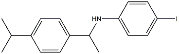 4-iodo-N-{1-[4-(propan-2-yl)phenyl]ethyl}aniline