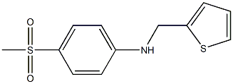 4-methanesulfonyl-N-(thiophen-2-ylmethyl)aniline