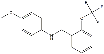 4-methoxy-N-{[2-(trifluoromethoxy)phenyl]methyl}aniline