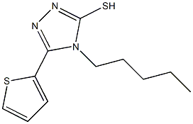 4-pentyl-5-(thiophen-2-yl)-4H-1,2,4-triazole-3-thiol
