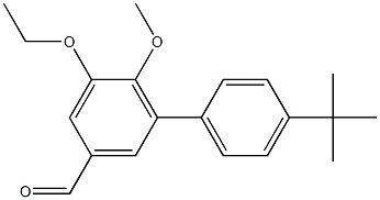  4'-tert-butyl-5-ethoxy-6-methoxy-1,1'-biphenyl-3-carbaldehyde