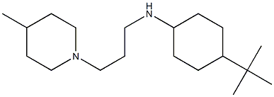4-tert-butyl-N-[3-(4-methylpiperidin-1-yl)propyl]cyclohexan-1-amine