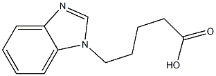 5-(1H-1,3-benzodiazol-1-yl)pentanoic acid Structure