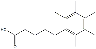 5-(2,3,4,5,6-pentamethylphenyl)pentanoic acid