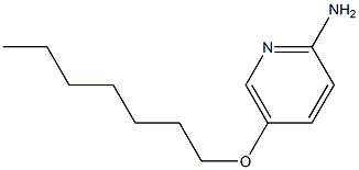 5-(heptyloxy)pyridin-2-amine 结构式