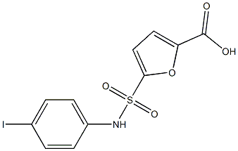 5-[(4-iodophenyl)sulfamoyl]furan-2-carboxylic acid