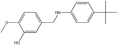 5-{[(4-tert-butylphenyl)amino]methyl}-2-methoxyphenol