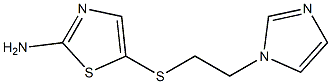 5-{[2-(1H-imidazol-1-yl)ethyl]sulfanyl}-1,3-thiazol-2-amine