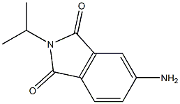 5-amino-2-(propan-2-yl)-2,3-dihydro-1H-isoindole-1,3-dione Struktur