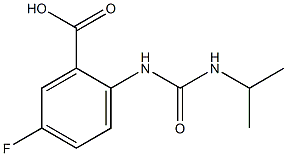 5-fluoro-2-[(propan-2-ylcarbamoyl)amino]benzoic acid