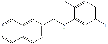 5-fluoro-2-methyl-N-(naphthalen-2-ylmethyl)aniline