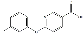 6-(3-fluorophenoxy)nicotinic acid|