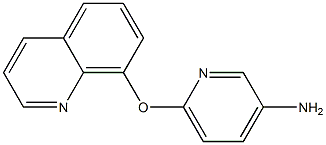 6-(quinolin-8-yloxy)pyridin-3-amine Structure