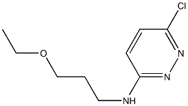 6-chloro-N-(3-ethoxypropyl)pyridazin-3-amine Structure
