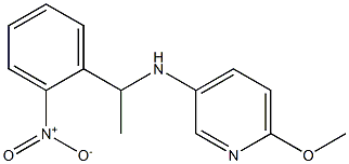 6-methoxy-N-[1-(2-nitrophenyl)ethyl]pyridin-3-amine