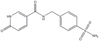 6-oxo-N-[(4-sulfamoylphenyl)methyl]-1,6-dihydropyridine-3-carboxamide