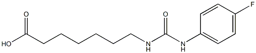 7-({[(4-fluorophenyl)amino]carbonyl}amino)heptanoic acid