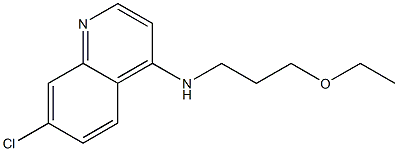  7-chloro-N-(3-ethoxypropyl)quinolin-4-amine