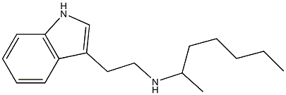 heptan-2-yl[2-(1H-indol-3-yl)ethyl]amine|